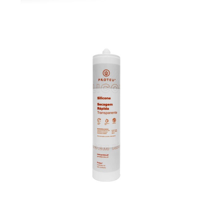 Proteu® Silicone Secagem Rápida Transparente