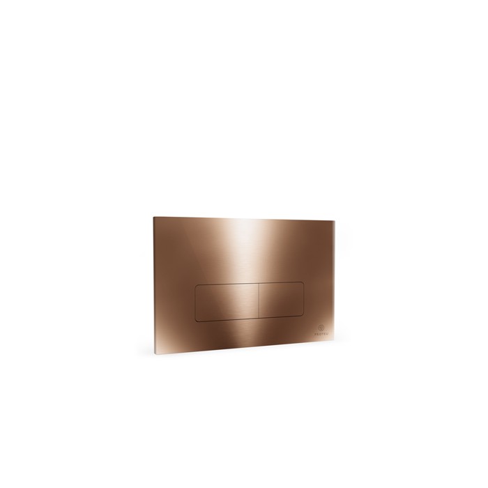 Proteu® Trofa Placa de descarga cobre escovado