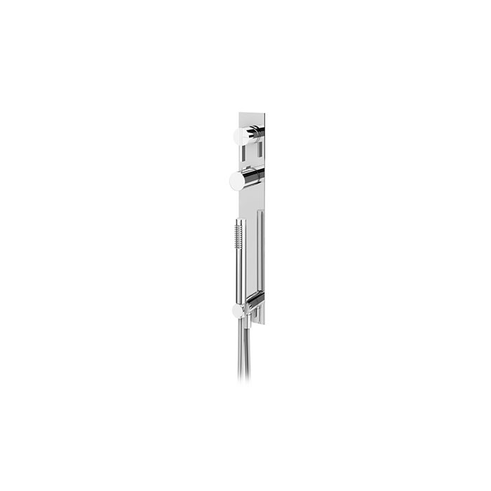 BREEZE® Monocomando Embutido Vertical de 2 Saídas c/Chuveiro de Mão