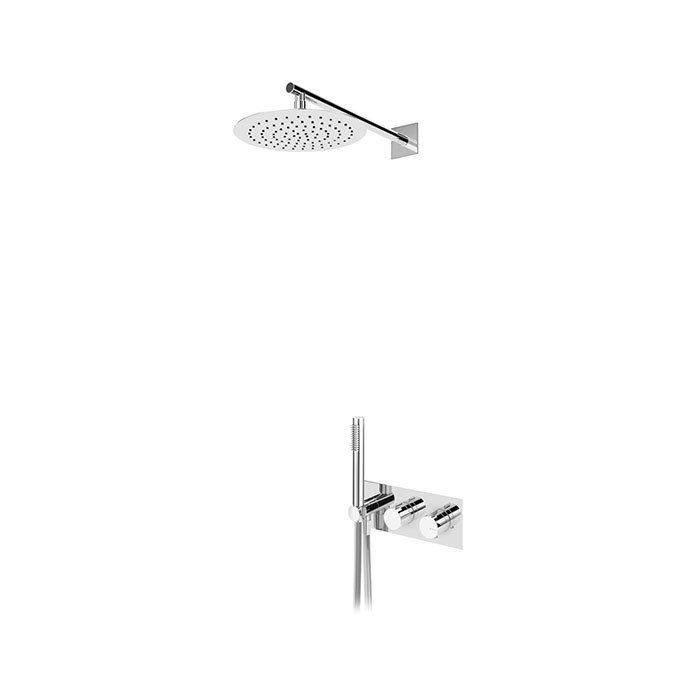 Breeze® Sistema Embutido Duche Termostática Chuveiro c/Chuveiro Mão