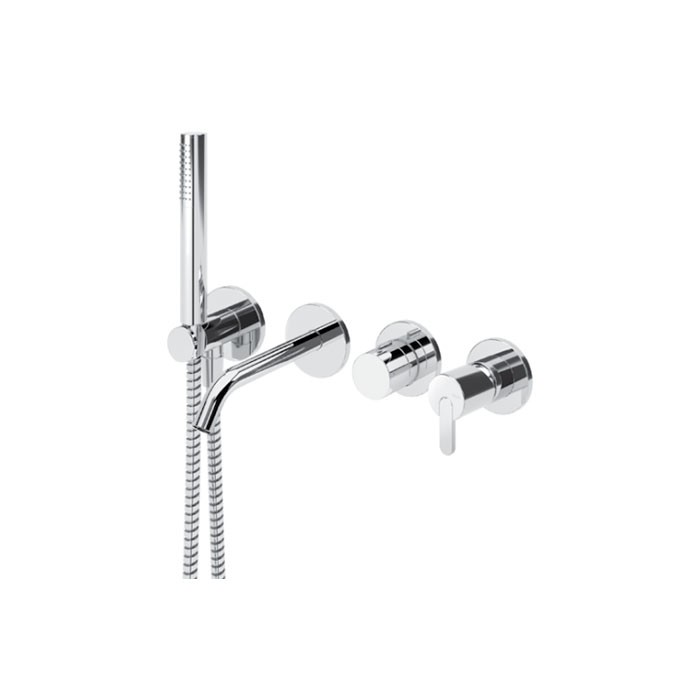 Bruma® Misturadora Termostática Embutida 3 saídas Bica Chuveiro Mão M2