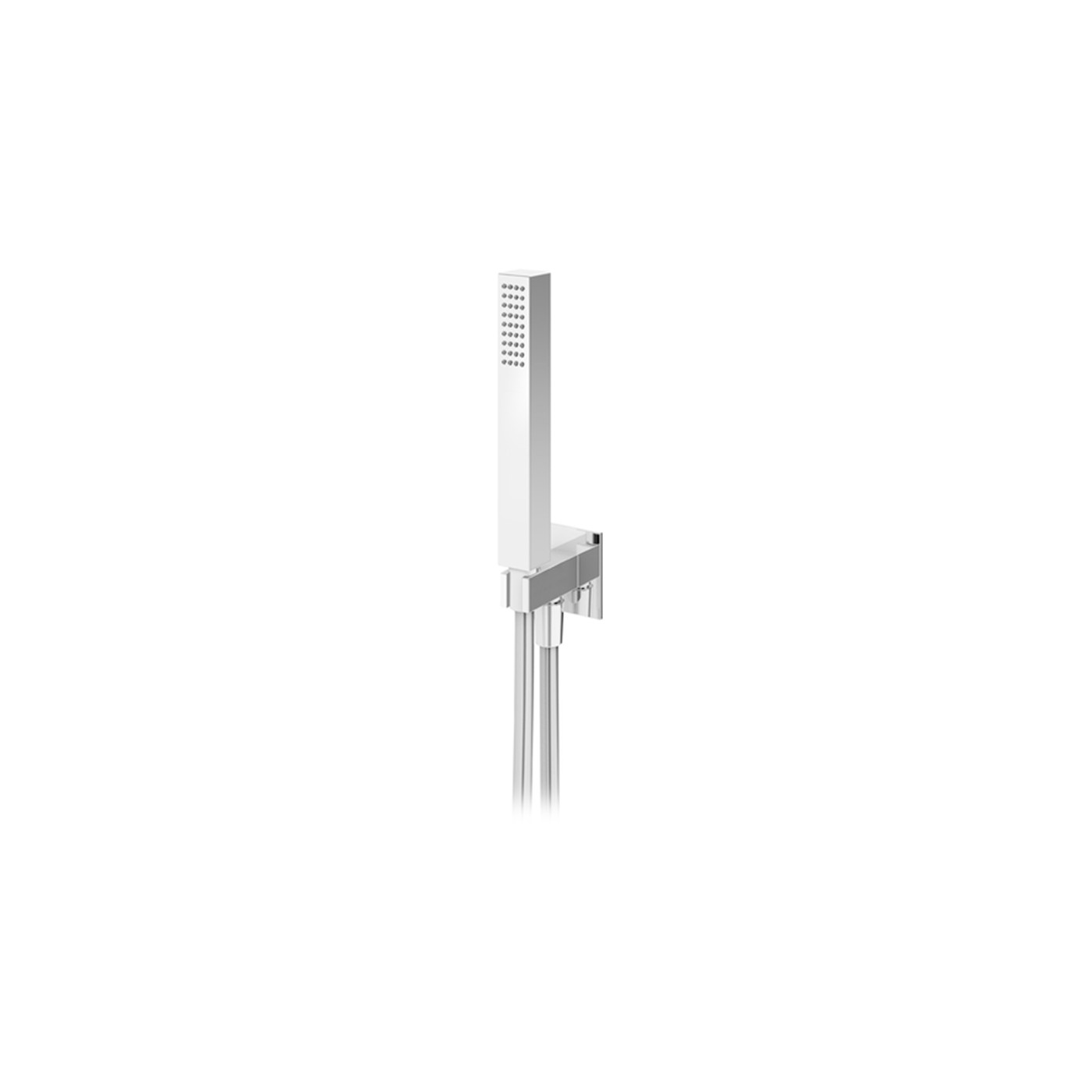 Quadra® Conjunto Curva Bicha Lux Chuveiro Mão