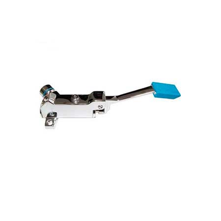 Torneira C/Pedal Cromada Saída Lateral