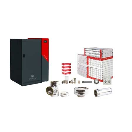 Kit Amazonas Caldeira a Pellets 24 kW