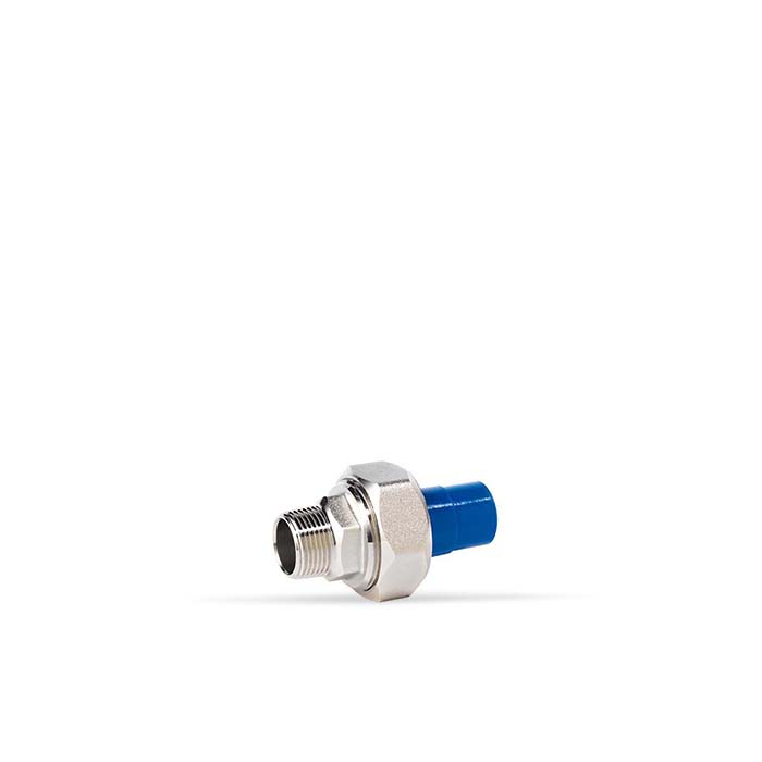 Coprax® PP-R Junção Macho 3 peças K-91