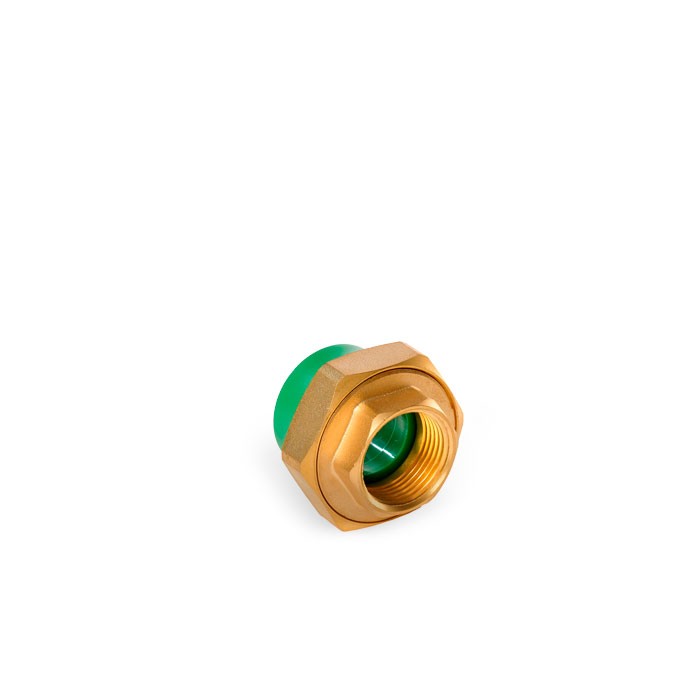 HELI® PP-R  União Mista Latão Fêmea