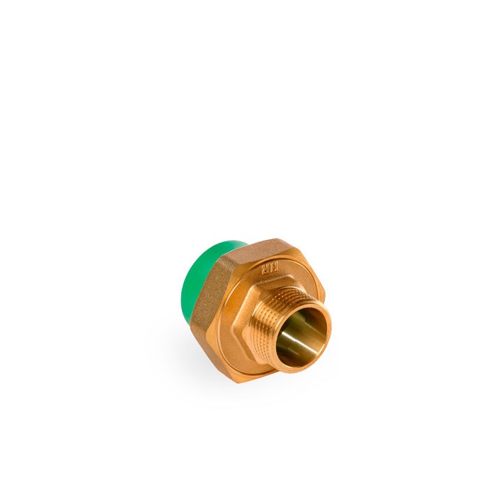 HELI® PP-R  União Mista Latão Macho