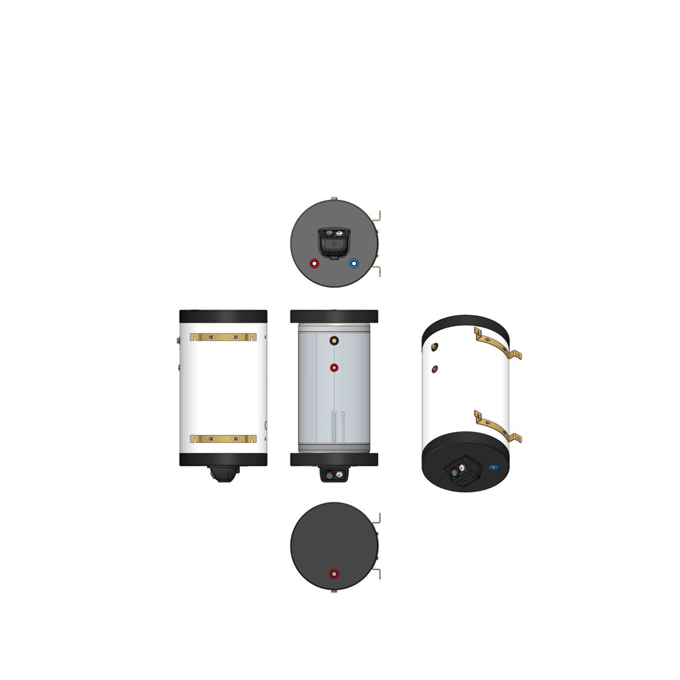 Proteu® Cilindro Ardila H/P Inox c/Kit