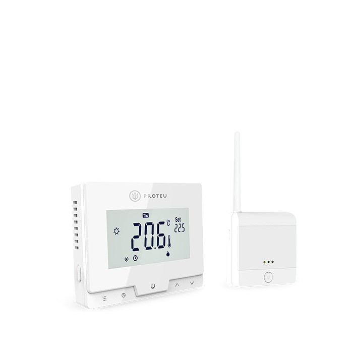 Proteu® PT145 Cronotermostato Digital Via Rádio