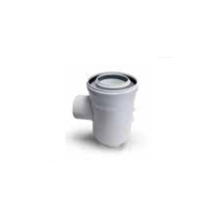 Lasian® Adaptador Bifluxo P/Climadens 80/125 mm