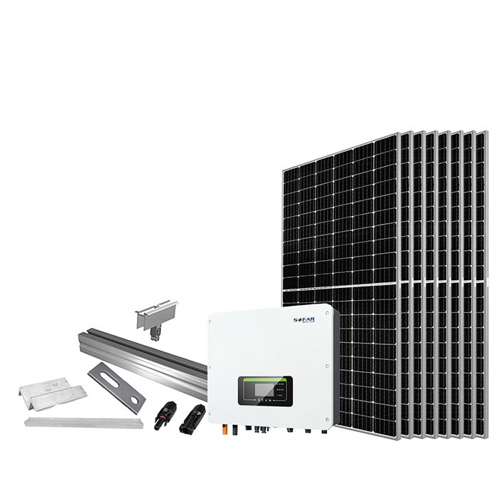 Proteu® Kit Fotovoltaico c/Inversor Trifásico 5000W