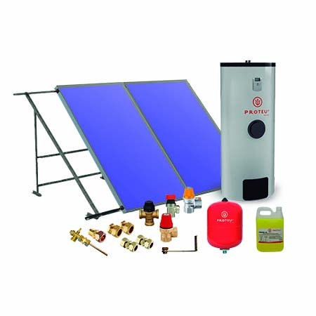 Proteu® Kit Solar Vega 2.0 c/Termoacumulador Ártico