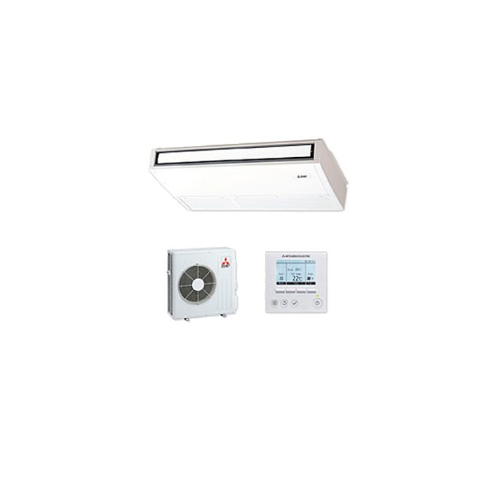 Mitsubishi® Mono-Split Teto Horizontal (R32) UE+UI