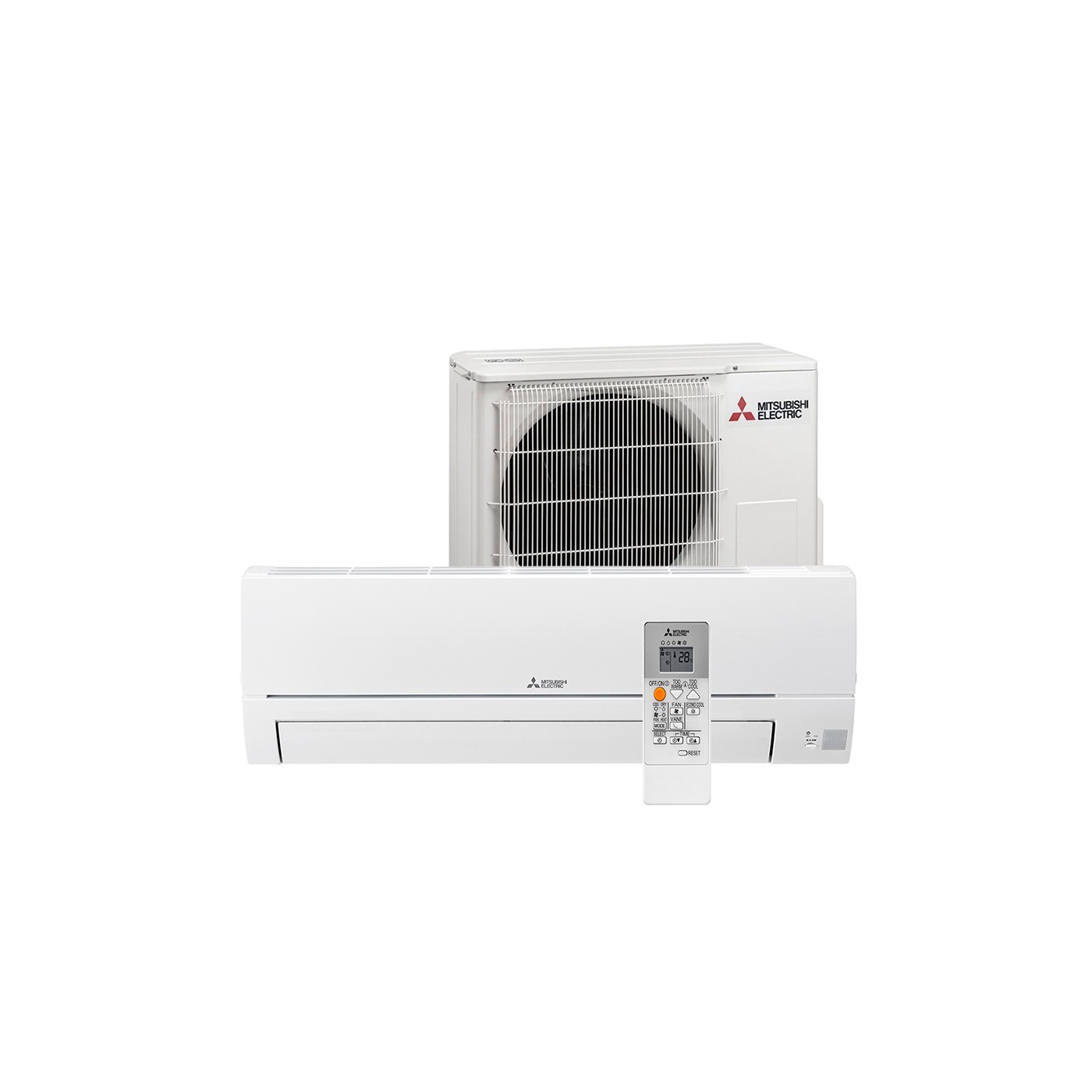 Mitsubishi® Mono-Split Mural MSZ-HRVFK (R32) UE+UI Wi-Fi