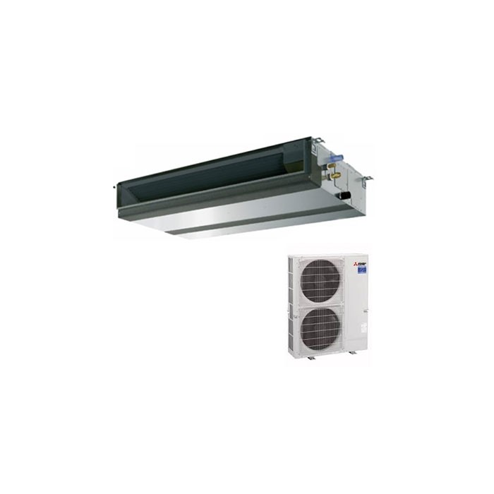 Mitsubishi® Monosplit conduta (R32) UE+UI Trif.