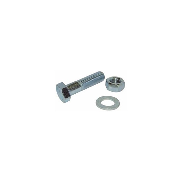 Kit flange (parafuso+porca+anilha) em aço zincado