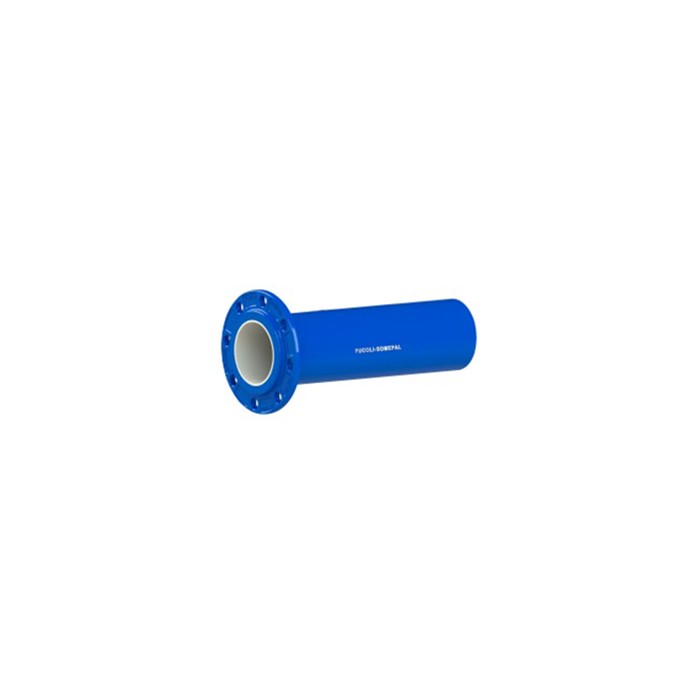 Tubo C/Uma Flange Ponta Lisa PN16