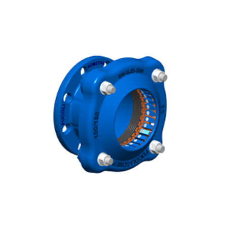Junta Flange Multimateriais C/Garra Sistema