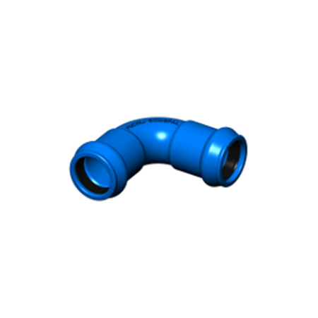 Curva Bocas PVC 90º