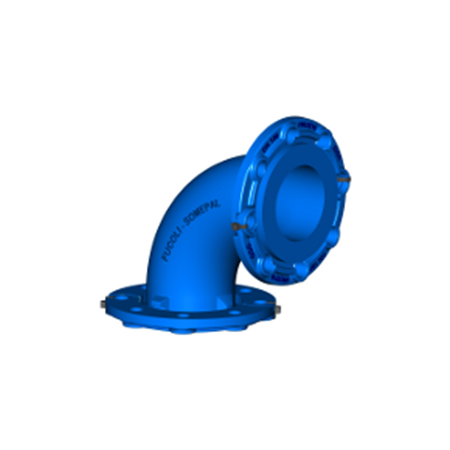 Curva Flange Móvel 90º