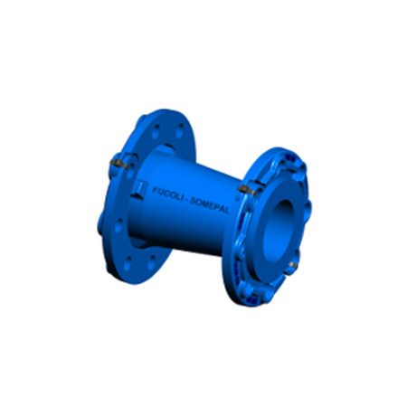 Cones Redução Flange Móvel