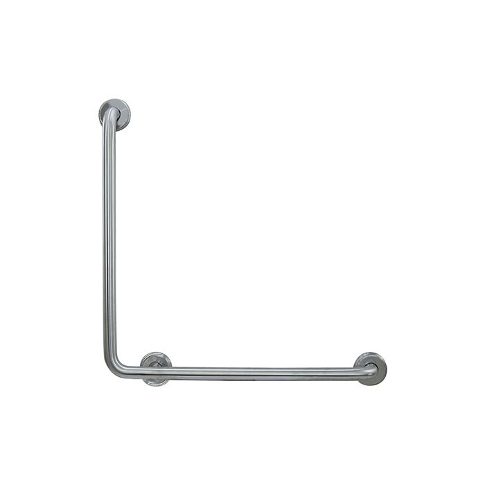 Barra Fixa Duche 90º Aço Inox Brilho