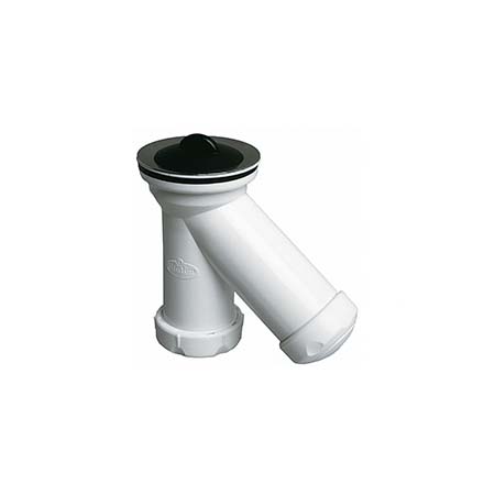 Jimten® S-137 Sifão Vertical C/Válvula Banca 11/4" x 70