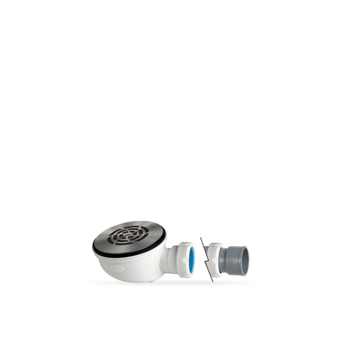 Jimten® S-577 Válvula p/Base Chuveiro inox brilho