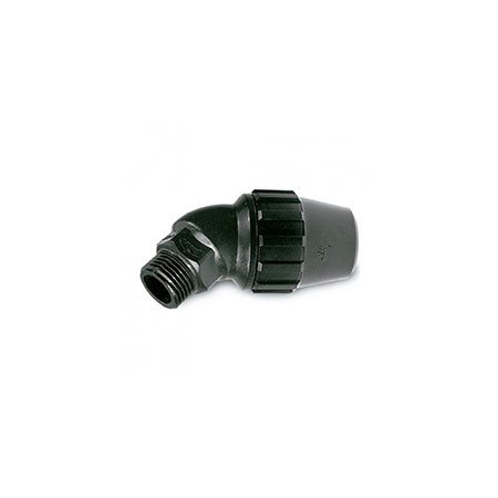 Jimten® J-70 PPFV Joelho 45º Rosca Macho