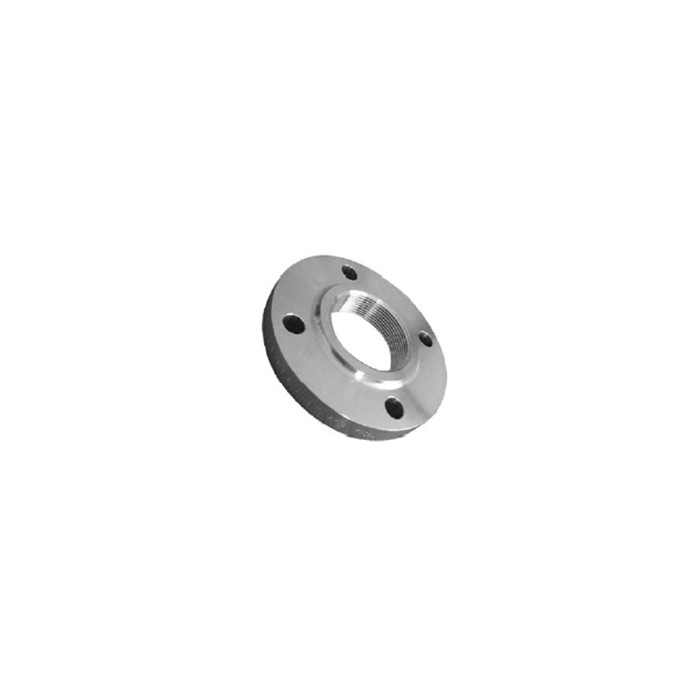Flange Aço Entre Furação DN65 C/ Rosca Fêmea