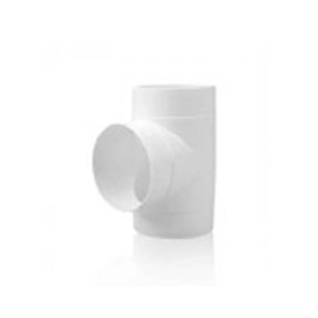 Tê Termoplástico Circular P/Ventilação