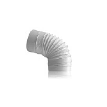 Curva Flexível Termopl. Circular P/Ventilação