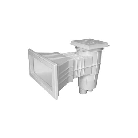 Skimmer Boca Larga Tampa Quadrada Deluxe