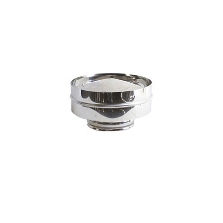 Chapéu Anti-Retorno Inox Parede Simples