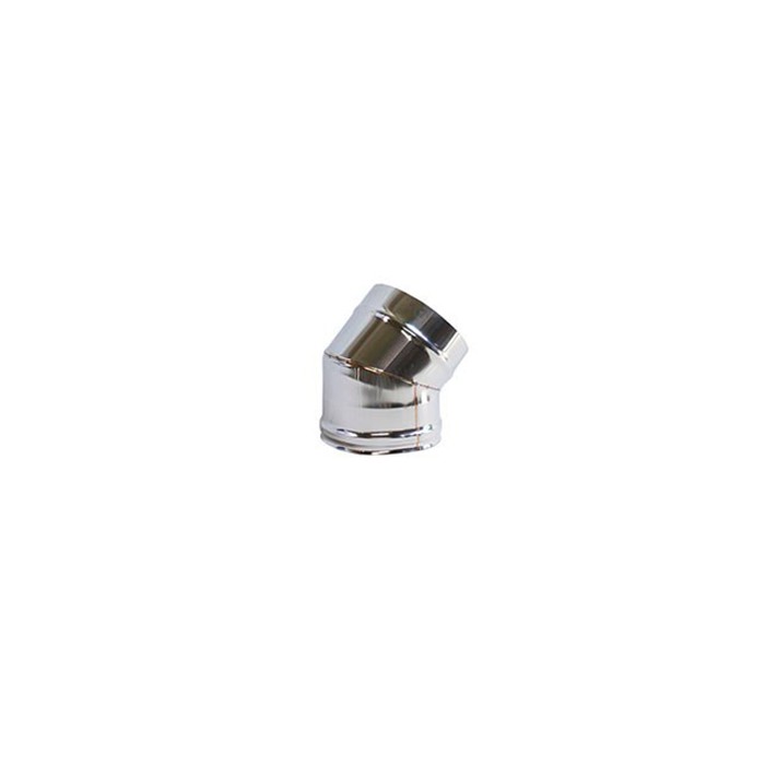 Curva 45º Inox Parede Simples Inox 316